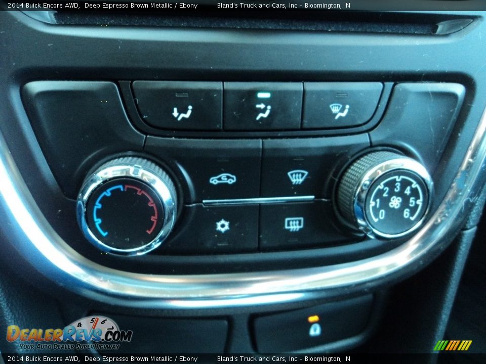 2014 Buick Encore AWD Deep Espresso Brown Metallic / Ebony Photo #22