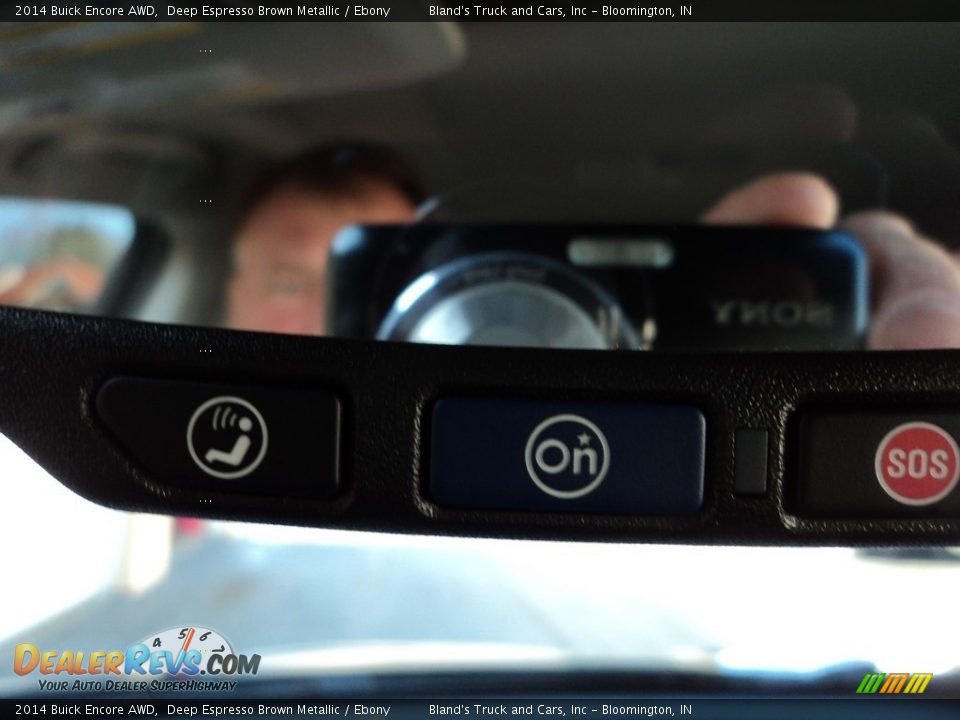 2014 Buick Encore AWD Deep Espresso Brown Metallic / Ebony Photo #26