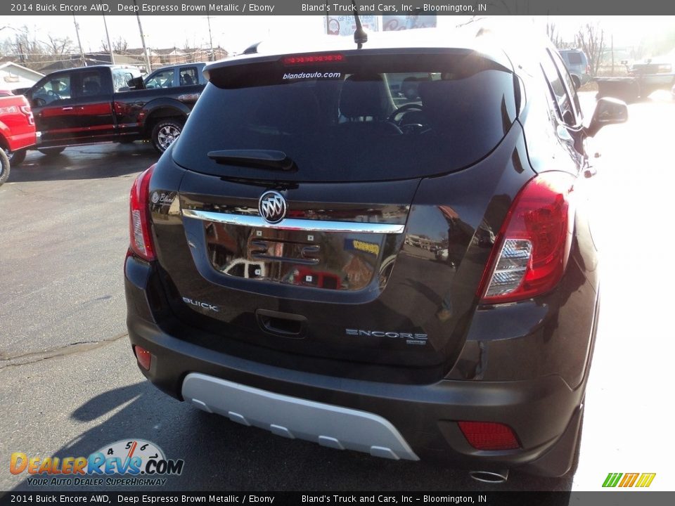 2014 Buick Encore AWD Deep Espresso Brown Metallic / Ebony Photo #28