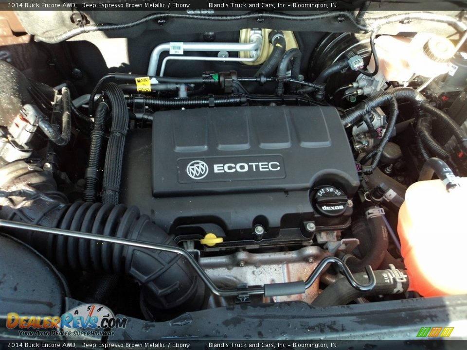 2014 Buick Encore AWD Deep Espresso Brown Metallic / Ebony Photo #30