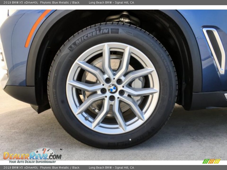 2019 BMW X5 xDrive40i Phytonic Blue Metallic / Black Photo #9