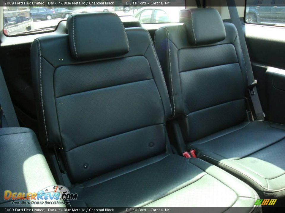 2009 Ford Flex Limited Dark Ink Blue Metallic / Charcoal Black Photo #18