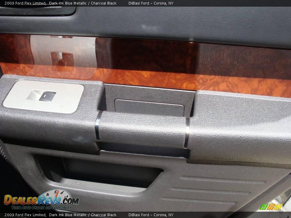 2009 Ford Flex Limited Dark Ink Blue Metallic / Charcoal Black Photo #19