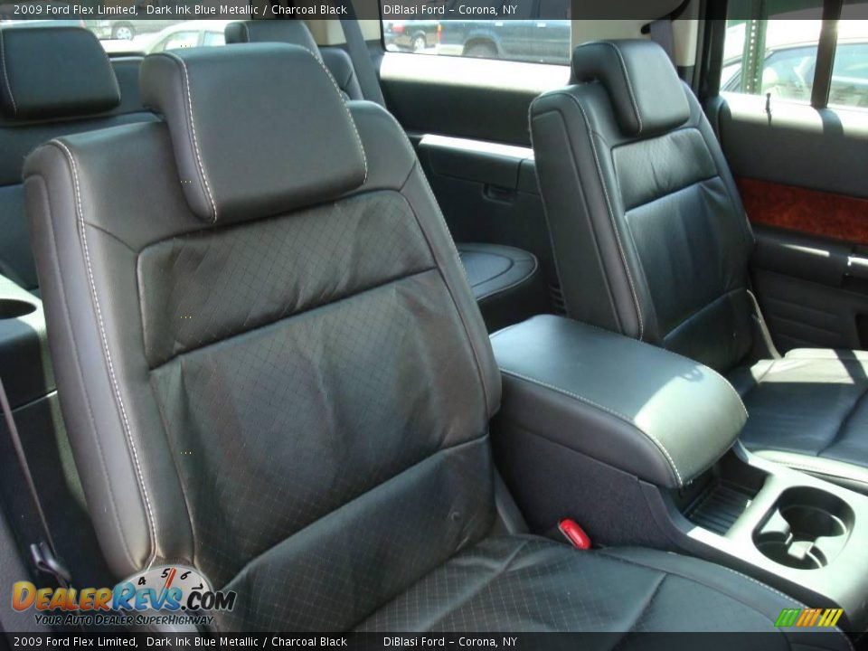 2009 Ford Flex Limited Dark Ink Blue Metallic / Charcoal Black Photo #20