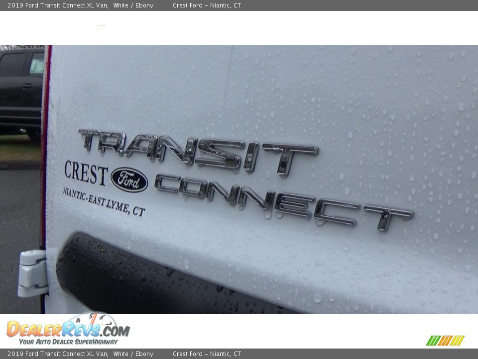 2019 Ford Transit Connect XL Van White / Ebony Photo #10