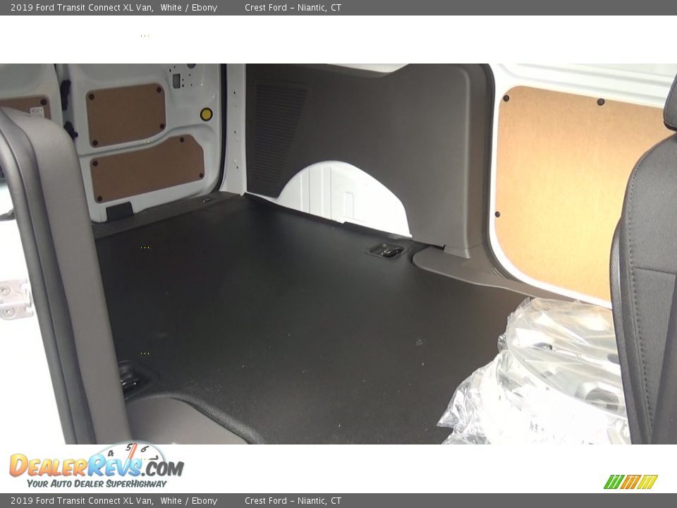 2019 Ford Transit Connect XL Van White / Ebony Photo #21