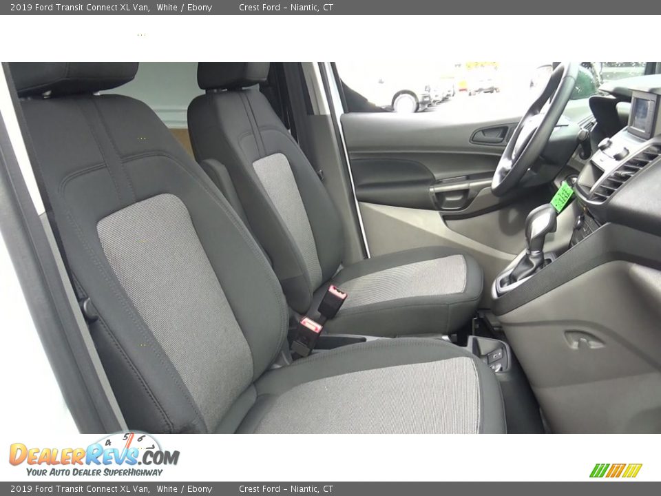 2019 Ford Transit Connect XL Van White / Ebony Photo #22