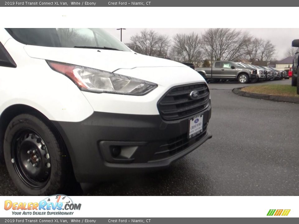 2019 Ford Transit Connect XL Van White / Ebony Photo #24
