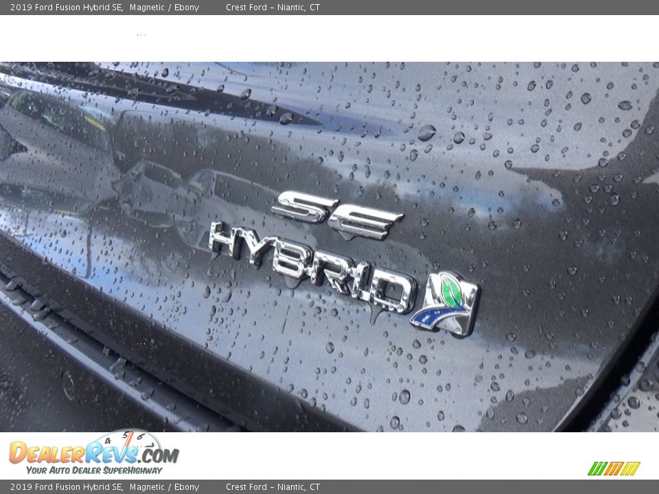 2019 Ford Fusion Hybrid SE Magnetic / Ebony Photo #9
