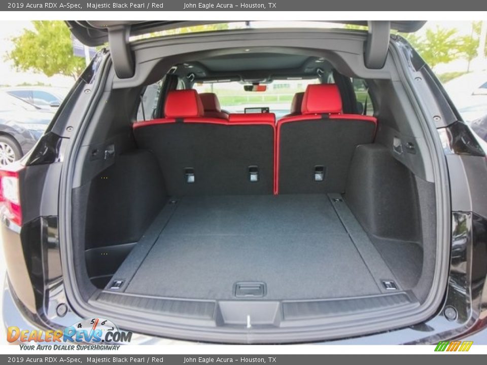 2019 Acura RDX A-Spec Majestic Black Pearl / Red Photo #19