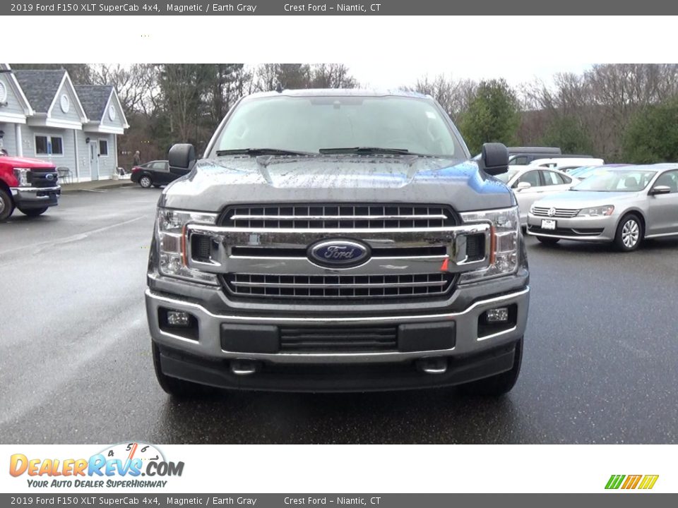 2019 Ford F150 XLT SuperCab 4x4 Magnetic / Earth Gray Photo #2