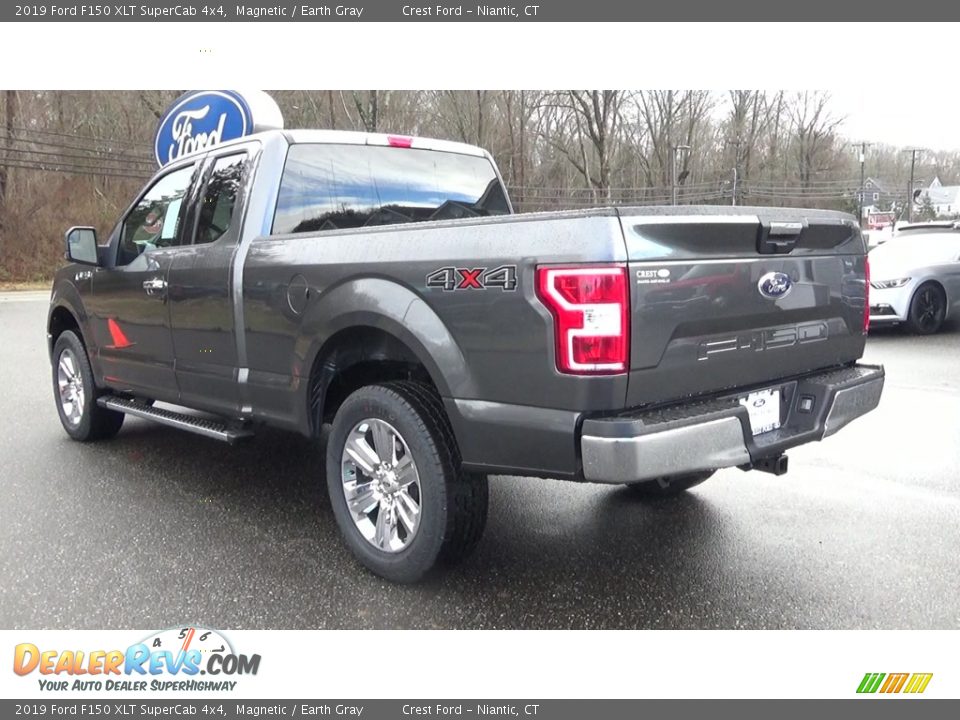 2019 Ford F150 XLT SuperCab 4x4 Magnetic / Earth Gray Photo #5
