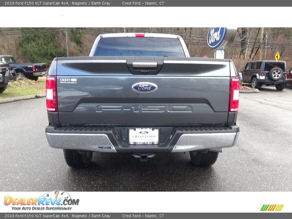 2019 Ford F150 XLT SuperCab 4x4 Magnetic / Earth Gray Photo #6