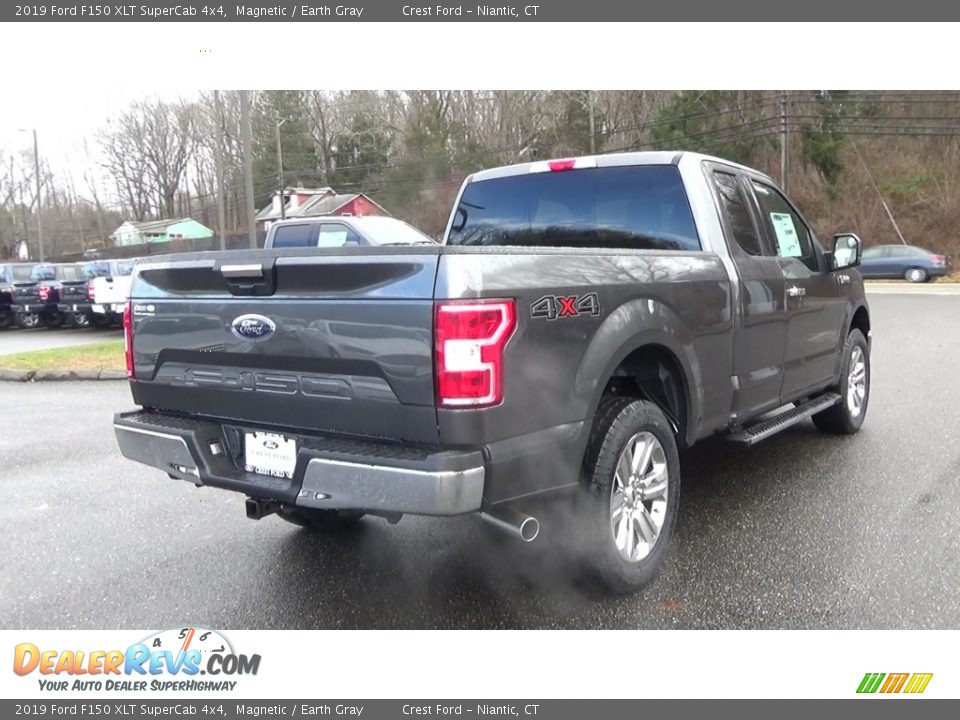 2019 Ford F150 XLT SuperCab 4x4 Magnetic / Earth Gray Photo #7