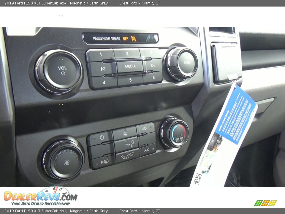 2019 Ford F150 XLT SuperCab 4x4 Magnetic / Earth Gray Photo #15