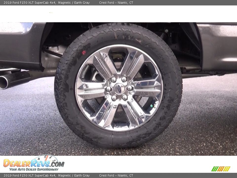 2019 Ford F150 XLT SuperCab 4x4 Magnetic / Earth Gray Photo #21