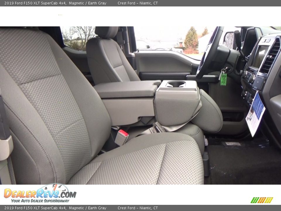2019 Ford F150 XLT SuperCab 4x4 Magnetic / Earth Gray Photo #23