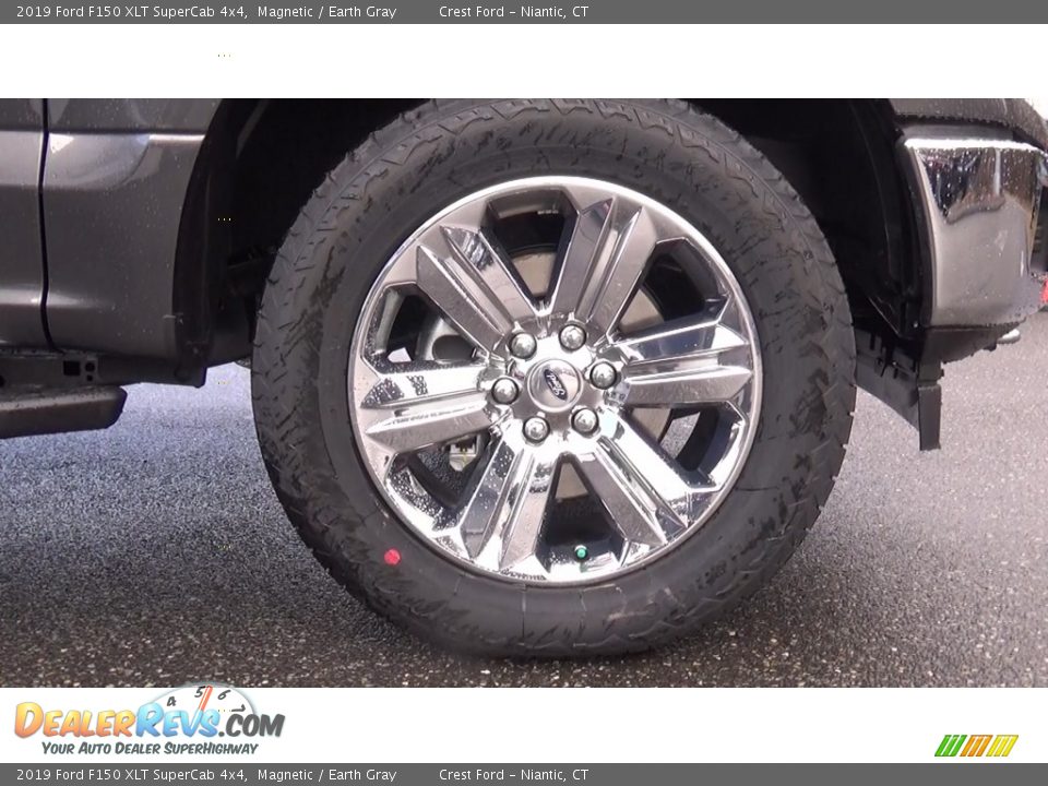 2019 Ford F150 XLT SuperCab 4x4 Magnetic / Earth Gray Photo #26