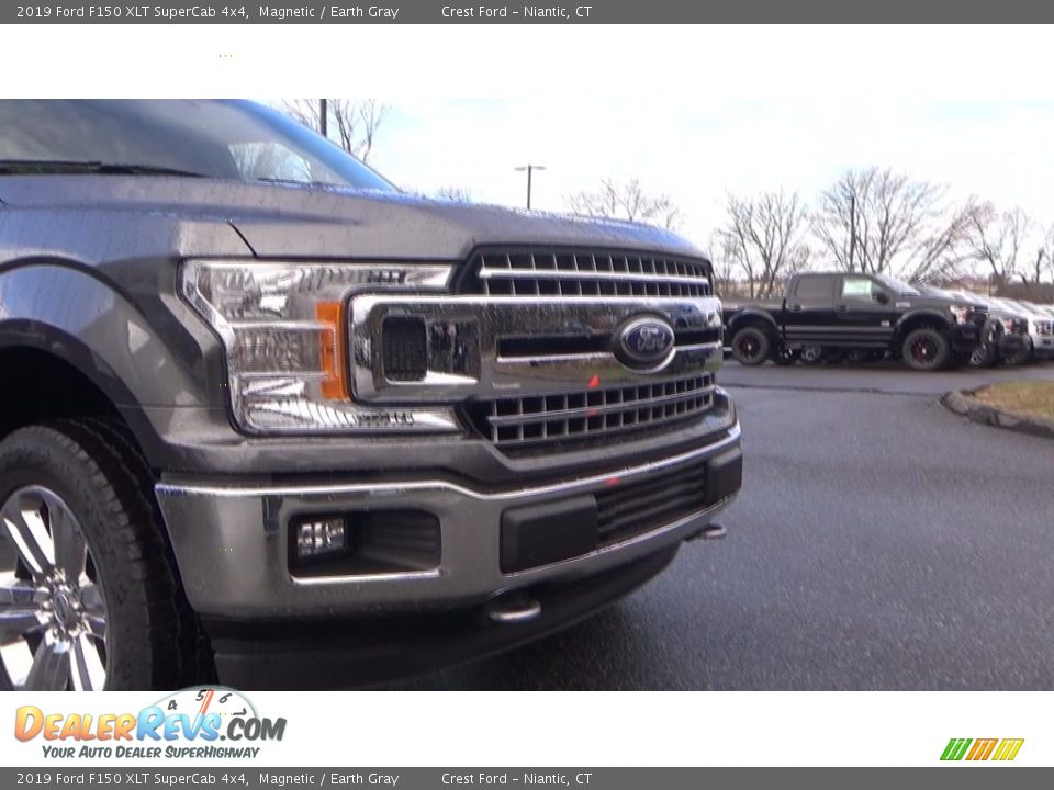 2019 Ford F150 XLT SuperCab 4x4 Magnetic / Earth Gray Photo #27