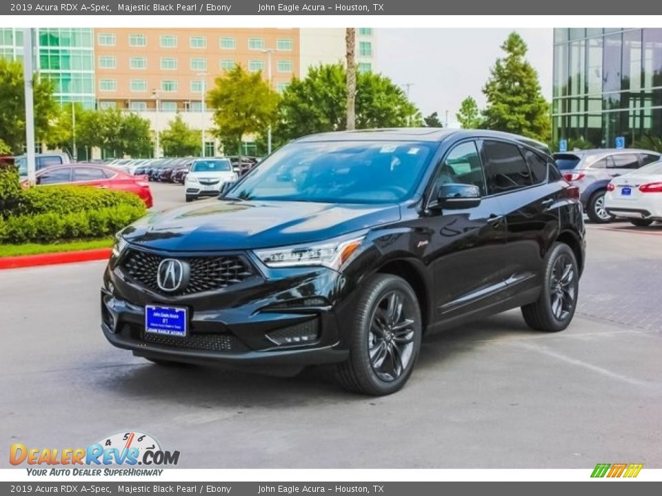 2019 Acura RDX A-Spec Majestic Black Pearl / Ebony Photo #3