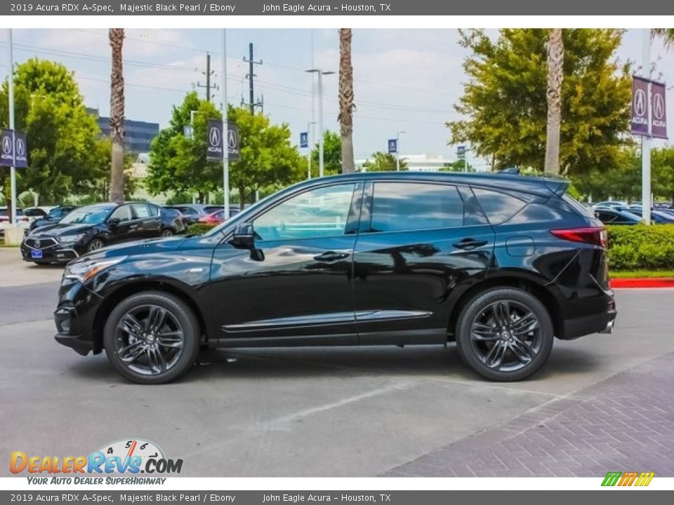 2019 Acura RDX A-Spec Majestic Black Pearl / Ebony Photo #4