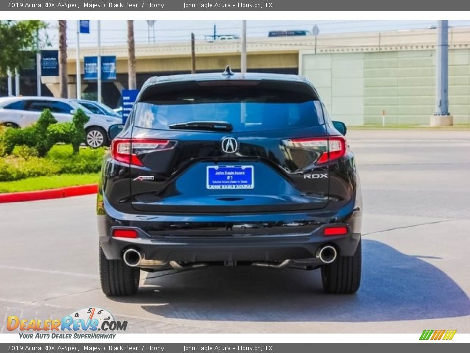 2019 Acura RDX A-Spec Majestic Black Pearl / Ebony Photo #6