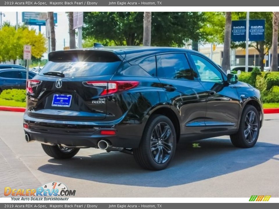 2019 Acura RDX A-Spec Majestic Black Pearl / Ebony Photo #7