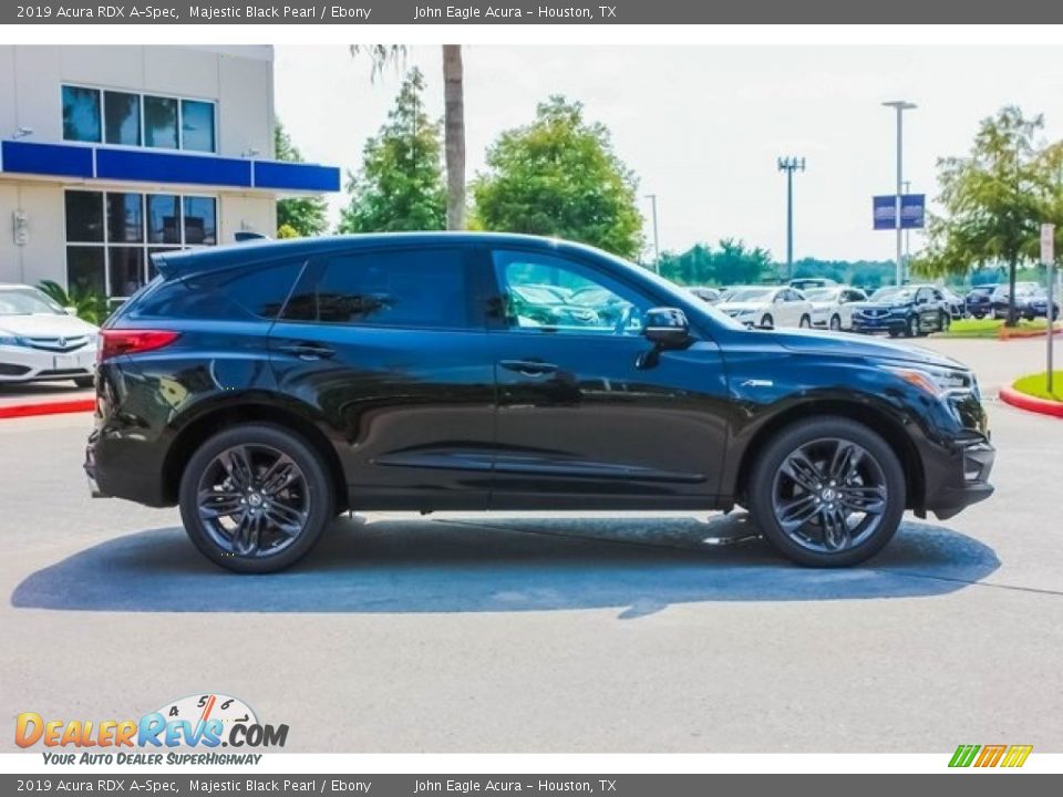 2019 Acura RDX A-Spec Majestic Black Pearl / Ebony Photo #8