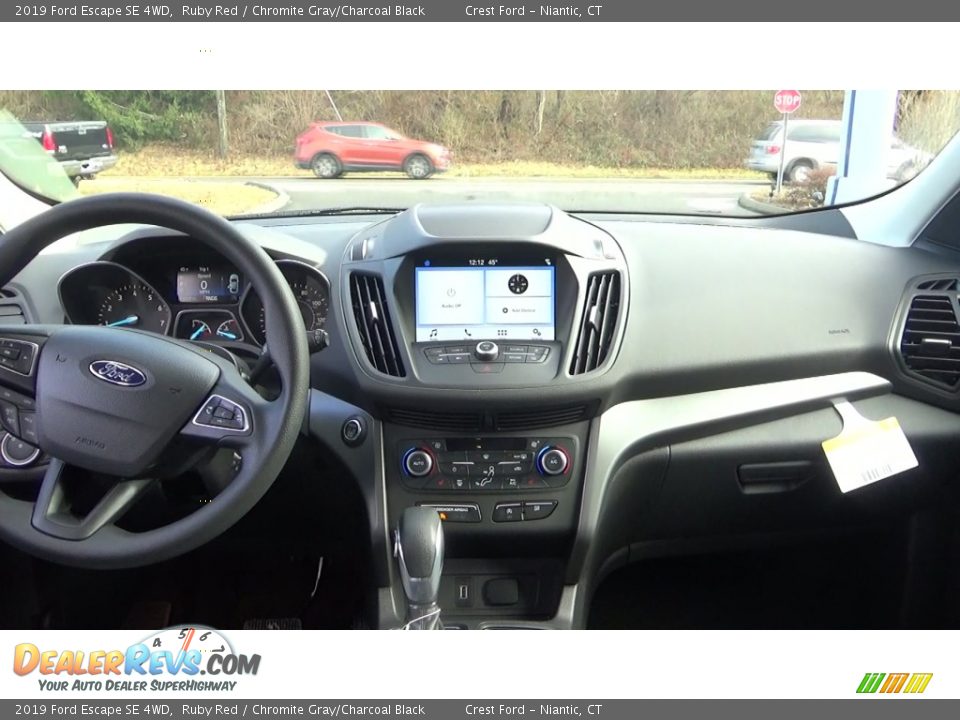 2019 Ford Escape SE 4WD Ruby Red / Chromite Gray/Charcoal Black Photo #19