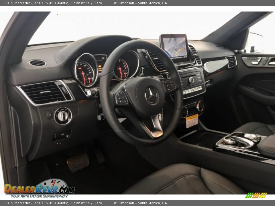 2019 Mercedes-Benz GLS 450 4Matic Polar White / Black Photo #4