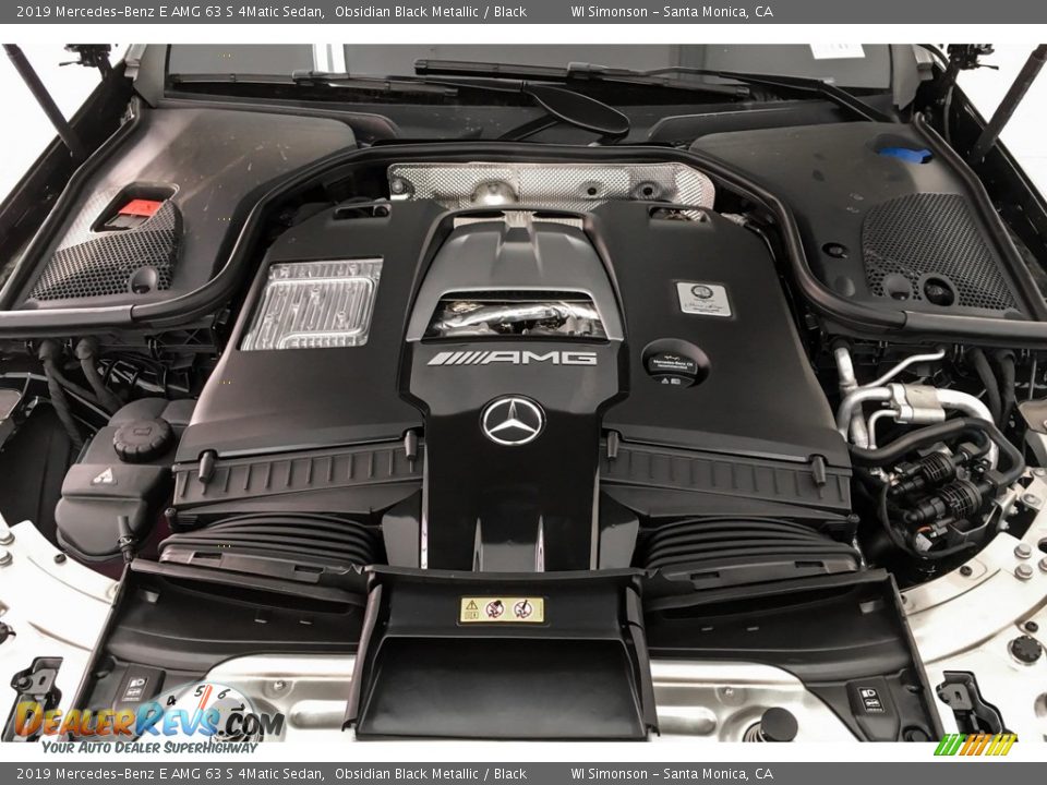 2019 Mercedes-Benz E AMG 63 S 4Matic Sedan Obsidian Black Metallic / Black Photo #8