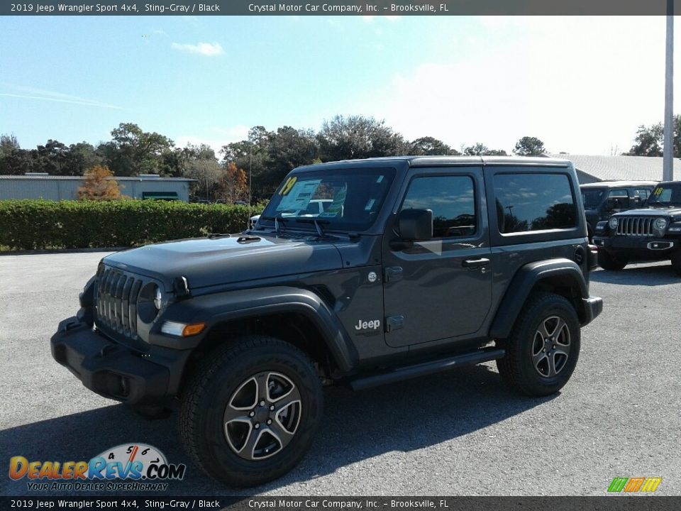 2019 Jeep Wrangler Sport 4x4 Sting-Gray / Black Photo #1