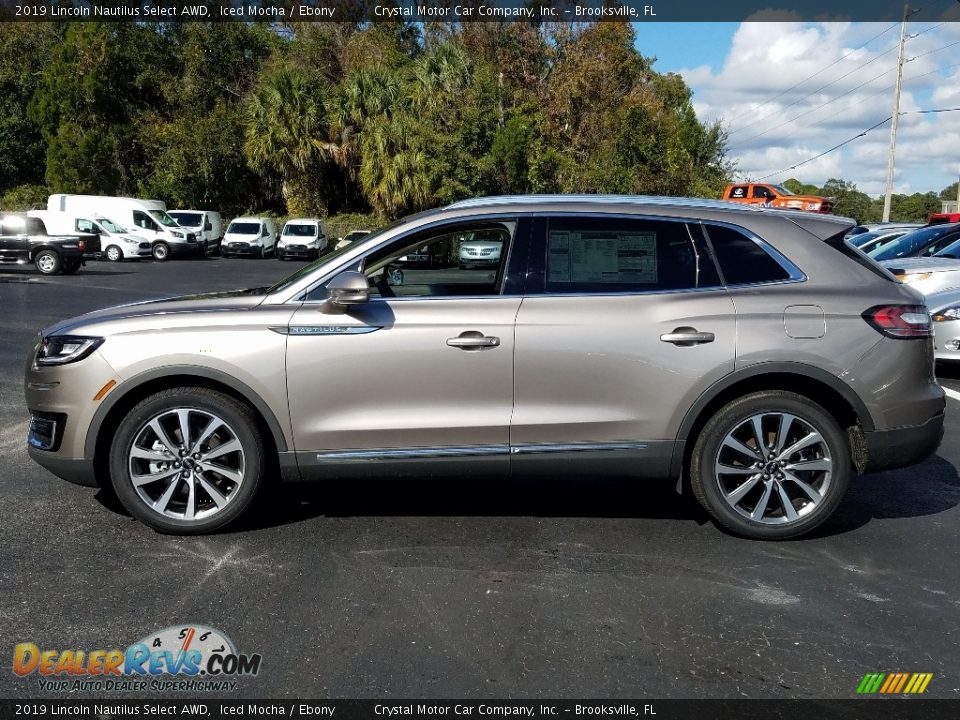Iced Mocha 2019 Lincoln Nautilus Select AWD Photo #2