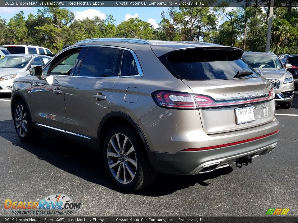 2019 Lincoln Nautilus Select AWD Iced Mocha / Ebony Photo #3