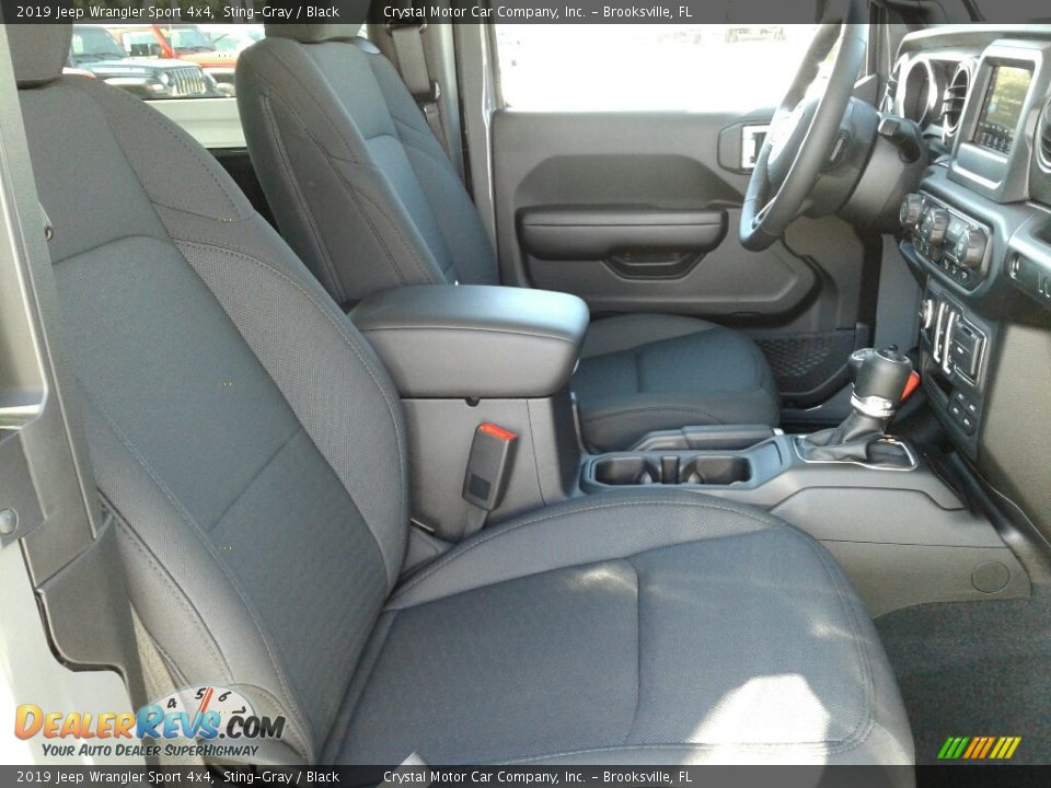 2019 Jeep Wrangler Sport 4x4 Sting-Gray / Black Photo #12