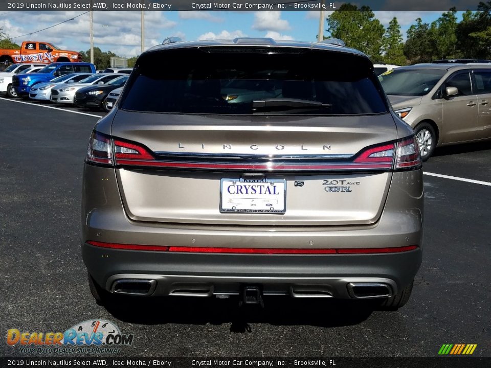 2019 Lincoln Nautilus Select AWD Iced Mocha / Ebony Photo #4