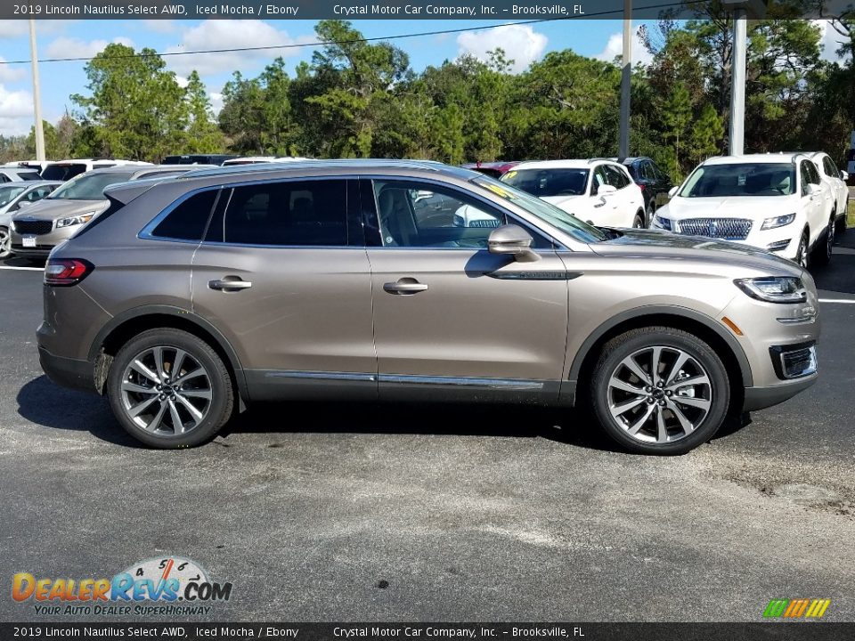 2019 Lincoln Nautilus Select AWD Iced Mocha / Ebony Photo #6