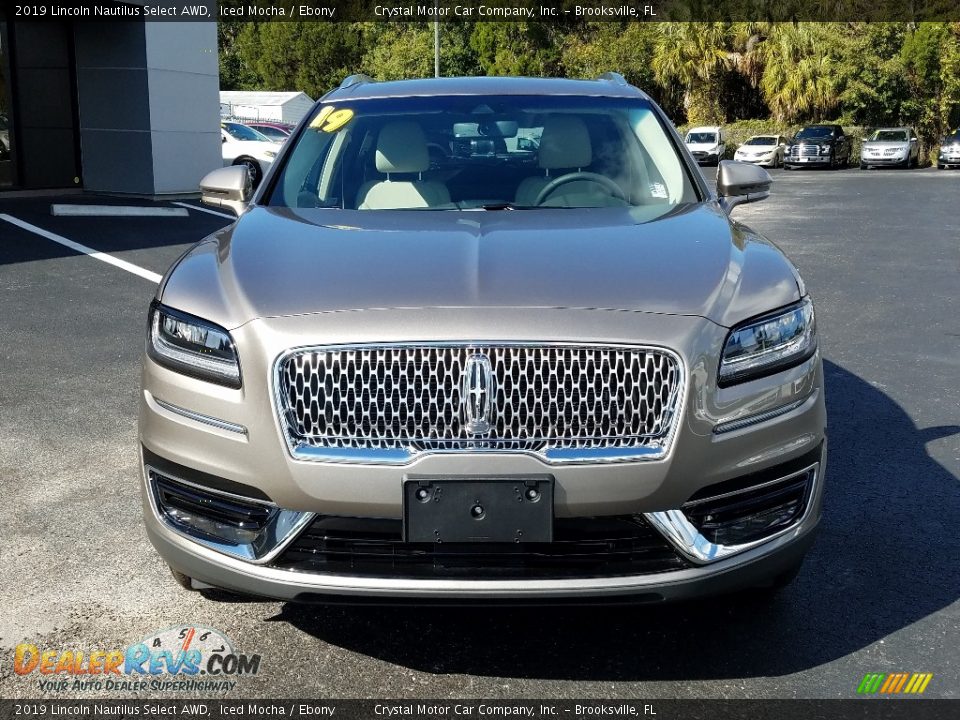 2019 Lincoln Nautilus Select AWD Iced Mocha / Ebony Photo #8