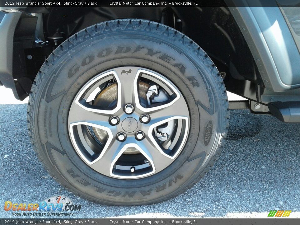 2019 Jeep Wrangler Sport 4x4 Sting-Gray / Black Photo #20