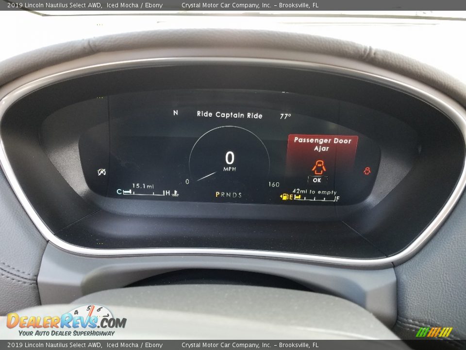 2019 Lincoln Nautilus Select AWD Gauges Photo #14
