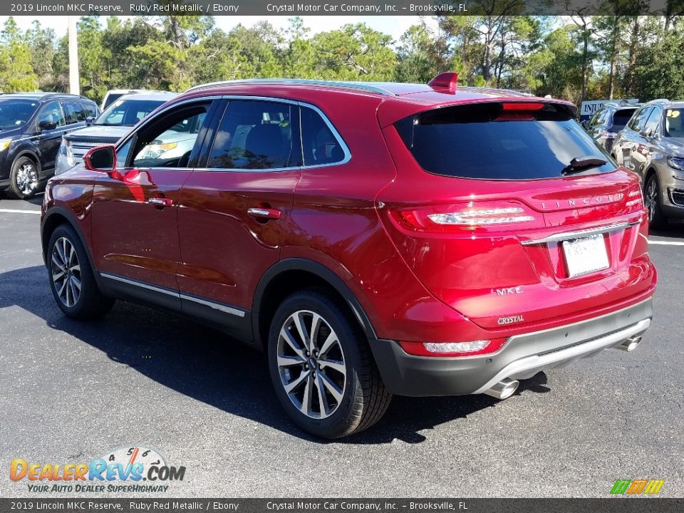 2019 Lincoln MKC Reserve Ruby Red Metallic / Ebony Photo #3