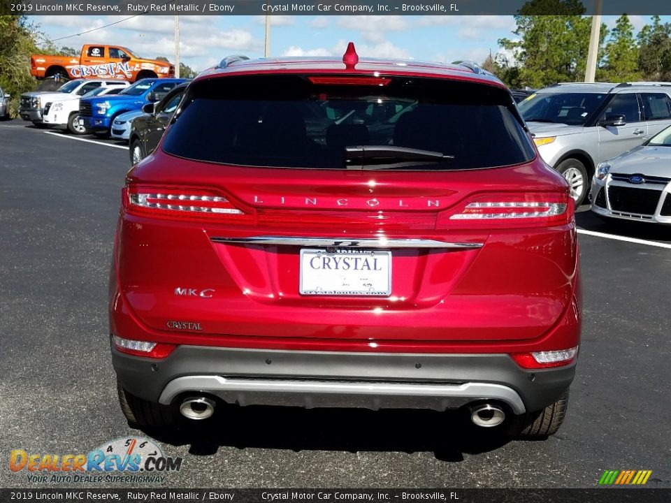 2019 Lincoln MKC Reserve Ruby Red Metallic / Ebony Photo #4