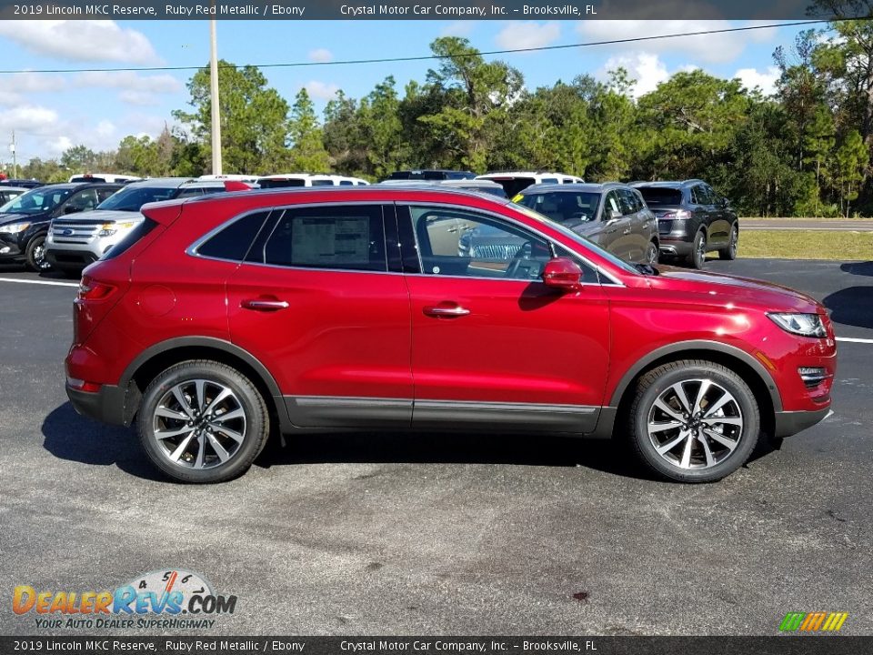 2019 Lincoln MKC Reserve Ruby Red Metallic / Ebony Photo #6