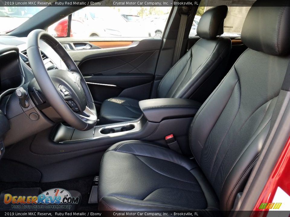 Front Seat of 2019 Lincoln MKC Reserve Photo #9