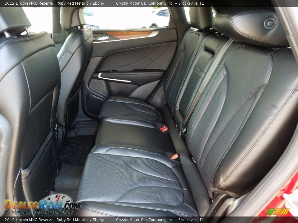 Rear Seat of 2019 Lincoln MKC Reserve Photo #10