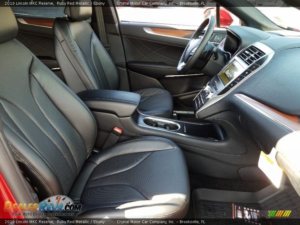 2019 Lincoln MKC Reserve Ruby Red Metallic / Ebony Photo #12