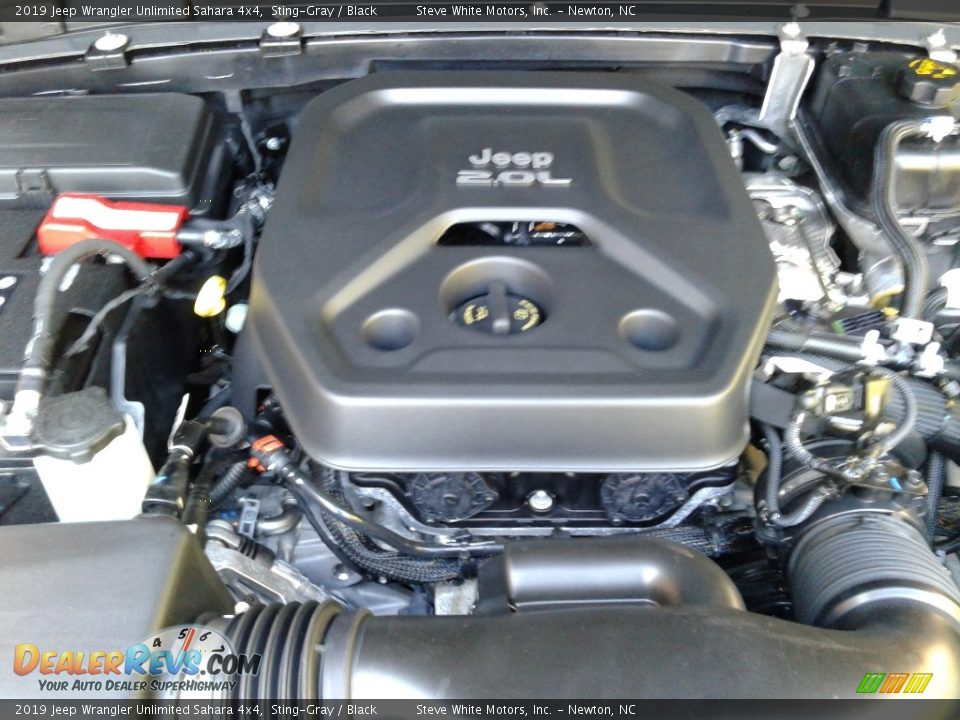 2019 Jeep Wrangler Unlimited Sahara 4x4 Sting-Gray / Black Photo #30