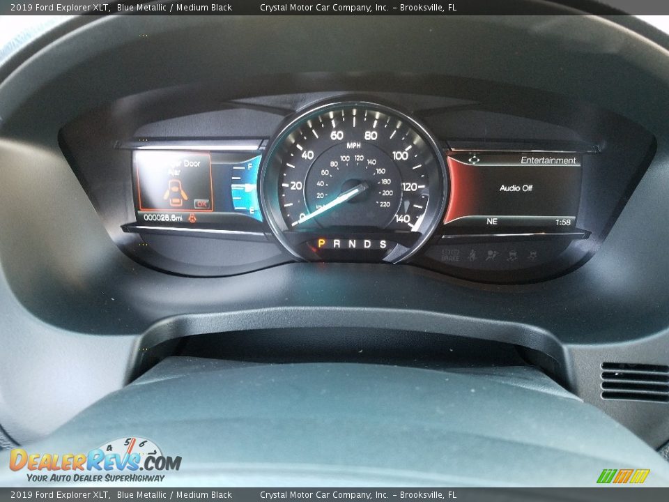 2019 Ford Explorer XLT Blue Metallic / Medium Black Photo #15