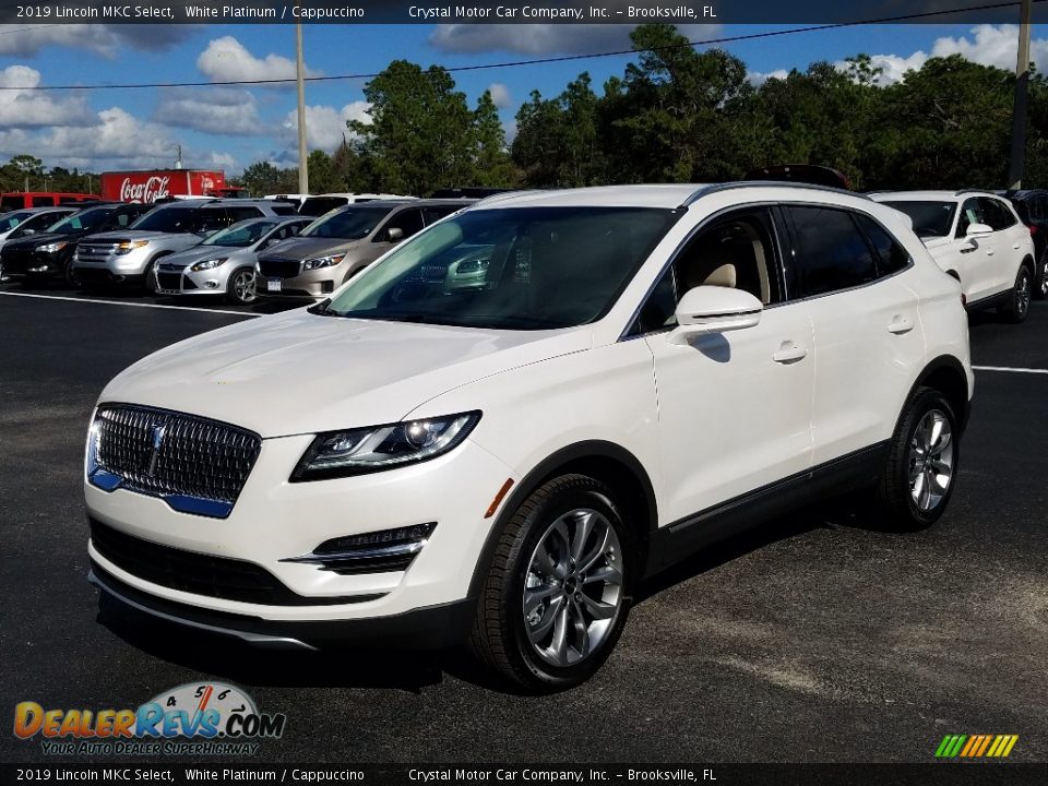 2019 Lincoln MKC Select White Platinum / Cappuccino Photo #1