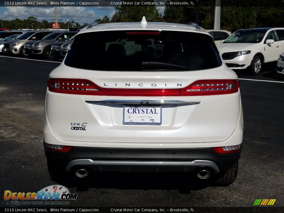 2019 Lincoln MKC Select White Platinum / Cappuccino Photo #4